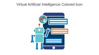 Virtual Artificial Intelligence Colored Icon In Powerpoint Pptx Png And Editable Eps Format