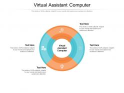 Virtual assistant computer ppt powerpoint presentation file gridlines cpb