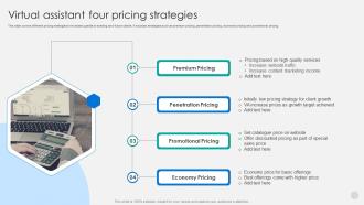 Virtual Assistant Four Pricing Strategies