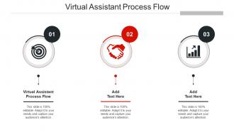 Virtual Assistant Process Flow In Powerpoint And Google Slides