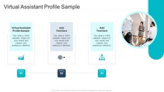 Virtual Assistant Profile Sample In Powerpoint And Google Slides Cpb