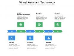 Virtual assistant technology ppt powerpoint presentation inspiration information cpb