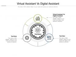 Virtual assistant vs digital assistant ppt powerpoint presentation outline cpb