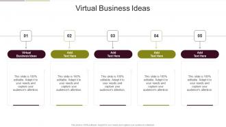 Virtual Business Ideas In Powerpoint And Google Slides Cpb