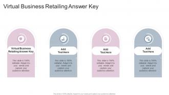 Virtual Business Retailing Answer Key In Powerpoint And Google Slides Cpb