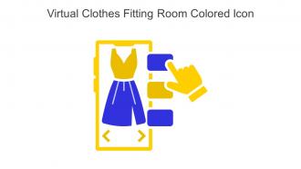 Virtual Clothes Fitting Room Colored Icon In Powerpoint Pptx Png And Editable Eps Format