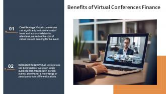 Virtual Conferences Finance Powerpoint Presentation And Google Slides ICP Colorful Slides
