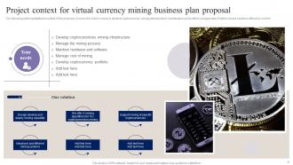 Virtual Currency Mining Business Plan Proposal Powerpoint Presentation Slides Analytical Ideas