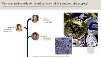 Virtual Currency Mining Business Plan Proposal Powerpoint Presentation Slides Template Image
