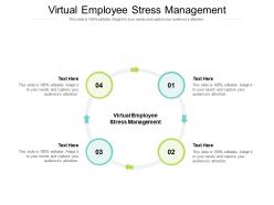 Virtual employee stress management ppt powerpoint presentation layouts cpb