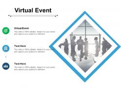 Virtual event ppt powerpoint presentation infographics files cpb