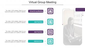 Virtual Group Meeting In Powerpoint And Google Slides Cpb