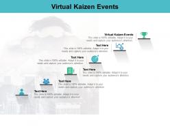 Virtual kaizen events ppt powerpoint presentation infographic template graphics download cpb