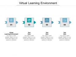 Virtual learning environment ppt powerpoint presentation inspiration designs download cpb