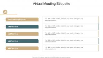 Virtual Meeting Etiquette In Powerpoint And Google Slides Cpb