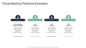 Virtual Meeting Platforms Examples In Powerpoint And Google Slides Cpb