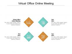 Virtual office online meeting ppt powerpoint presentation inspiration background image cpb
