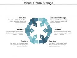Virtual online storage ppt powerpoint presentationmodel brochure cpb
