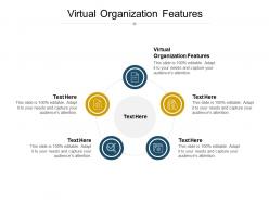 Virtual organization features ppt powerpoint presentation inspiration outfit cpb