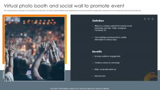 Virtual Photo Booth And Social Wall To Promote Event Impact Of Successful Product Launch Event