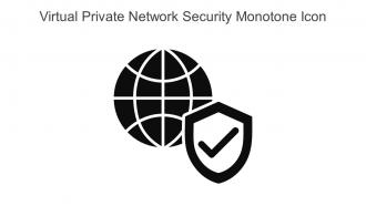 Virtual Private Network Security Monotone Icon In Powerpoint Pptx Png And Editable Eps Format
