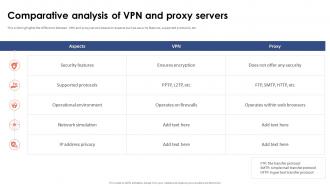 Virtual Private Network VPN Comparative Analysis Of VPN And Proxy Servers
