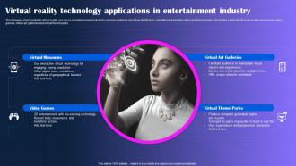 Virtual Reality Technology Applications In Entertainment Industry