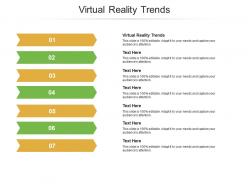 Virtual reality trends ppt powerpoint presentation professional picture cpb