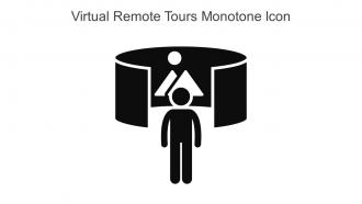 Virtual Remote Tours Monotone Icon In Powerpoint Pptx Png And Editable Eps Format