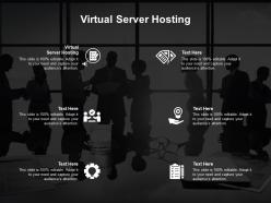 Virtual server hosting ppt powerpoint presentation pictures influencers cpb