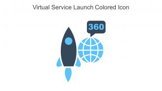 Virtual Service Launch Colored Icon In Powerpoint Pptx Png And Editable Eps Format