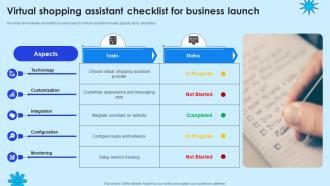 Virtual Shopping Assistant Checklist For Business Launch