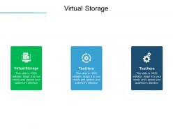 Virtual storage ppt powerpoint presentation ideas example cpb