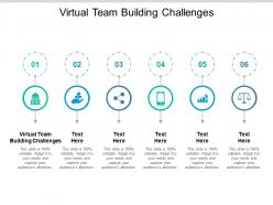 Virtual team building challenges ppt powerpoint presentation gallery visuals cpb