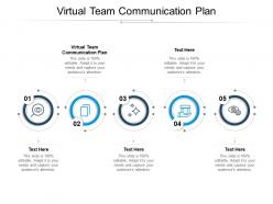 Virtual team communication plan ppt powerpoint presentation outline styles cpb