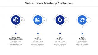 Virtual Team Meeting Challenges In Powerpoint And Google Slides Cpb