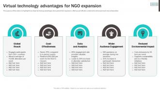 Virtual Technology Advantages For NGO Expansion