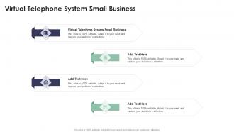 Virtual Telephone System Small Business In Powerpoint And Google Slides Cpb