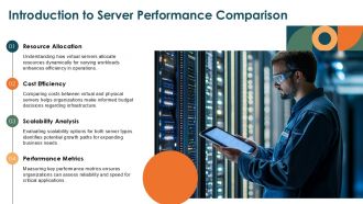Virtual Vs Physical Server Performance Comparison PPT Presentation ST AI Compatible Engaging