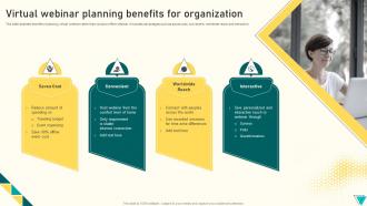 Virtual Webinar Planning Benefits For Organization