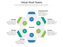 Virtual work teams ppt powerpoint presentation gallery introduction cpb