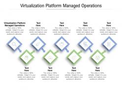 Virtualization platform managed operations ppt powerpoint presentation summary diagrams cpb