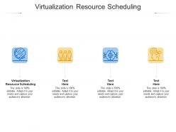 Virtualization resource scheduling ppt powerpoint presentation layouts show cpb
