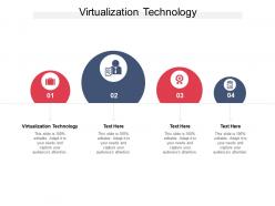 Virtualization technology ppt powerpoint presentation icon background image cpb