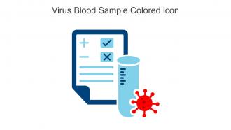 Virus Blood Sample Colored Icon In Powerpoint Pptx Png And Editable Eps Format