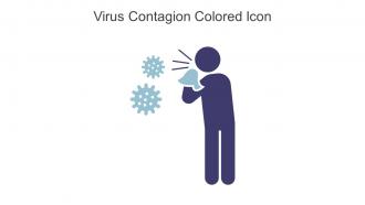Virus Contagion Colored Icon In Powerpoint Pptx Png And Editable Eps Format