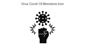 Virus Covid 19 Monotone Icon In Powerpoint Pptx Png And Editable Eps Format