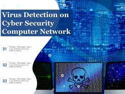 Virus detection on cyber security computer network