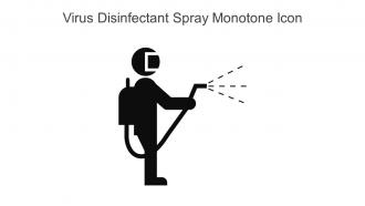 Virus Disinfectant Spray Monotone Icon In Powerpoint Pptx Png And Editable Eps Format