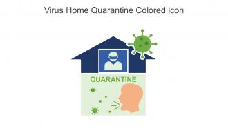 Virus Home Quarantine Colored Icon In Powerpoint Pptx Png And Editable Eps Format
